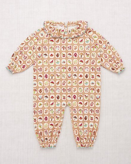 ☆2024AW☆Misha & Puff ミーシャアンドパフ Pierrot Onesie String Trellis BB156063-186