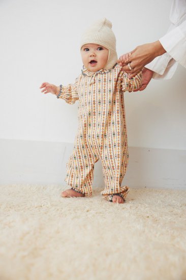 ☆2024AW☆Misha & Puff ミーシャアンドパフ Pierrot Onesie String Trellis BB156063-186