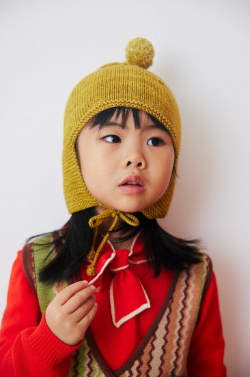 ☆2024AW☆Misha & Puff ミーシャアンドパフ Pointy Peak Hat Citron MP155019-708