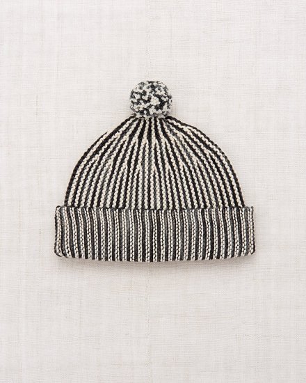 ☆2024AW☆Misha & Puff ミーシャアンドパフ Strata Garter Hat Licorice MP155010-002