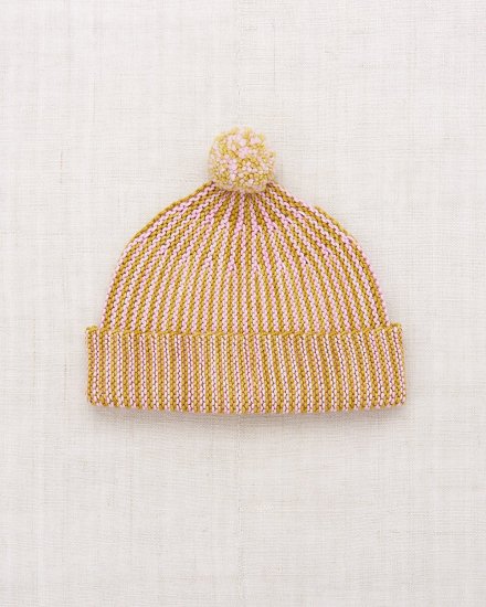 ★2024AW★Misha & Puff ミーシャアンドパフ Strata Garter Hat Citron MP155010-708