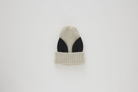 ☆2024AW☆eLfinFolk エルフィンフォルク Beast beanie ivory elf-242A50