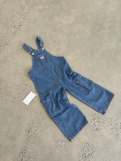 TWIN COLLECTIVE ツインコレクティブ CARGO OVERALL - GHETTO BLUE オーバーオール