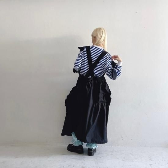 ☆2024AW☆frankygrow フランキーグロウ SOCK HEELS BORDER L/S