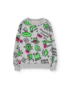 <img class='new_mark_img1' src='https://img.shop-pro.jp/img/new/icons5.gif' style='border:none;display:inline;margin:0px;padding:0px;width:auto;' />CHRISTMAS collectionThe Animals Observatory Bear Sweatshirt Grey F24135_208_GV