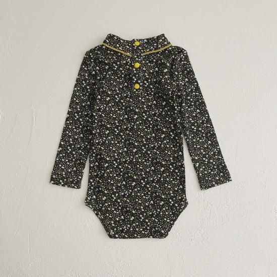 ロンパース・カバーオール Misha and Puff Onesie Carbon Mini Floral Misha and Puff Onesie Carbon Mini Floral