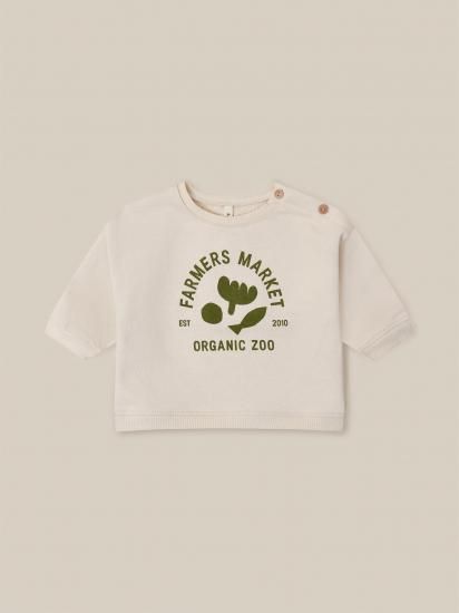 organic zoo オーガニックズー Market Logo Sweatshirt 15MARKETBSOZ