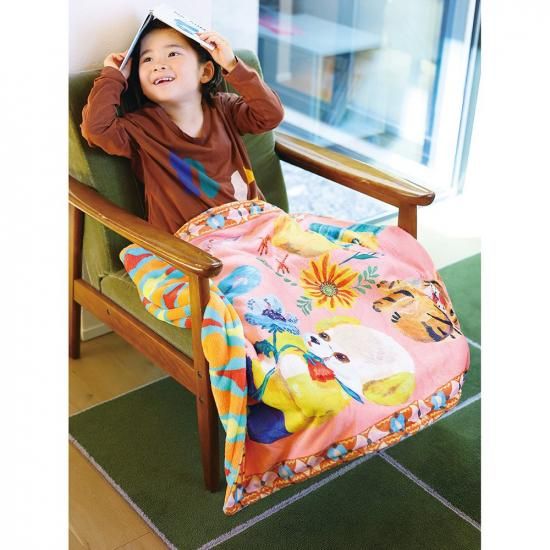 NathalieLete ナタリーレテ Double layer Blanket Chick 510095