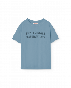 <img class='new_mark_img1' src='https://img.shop-pro.jp/img/new/icons5.gif' style='border:none;display:inline;margin:0px;padding:0px;width:auto;' />BASICThe Animals Observatory ORION KID T-SHIRT Blue S25110_022_BG