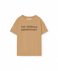 <img class='new_mark_img1' src='https://img.shop-pro.jp/img/new/icons5.gif' style='border:none;display:inline;margin:0px;padding:0px;width:auto;' />BASICThe Animals Observatory ORION KID T-SHIRT Tan S25110_055_BG