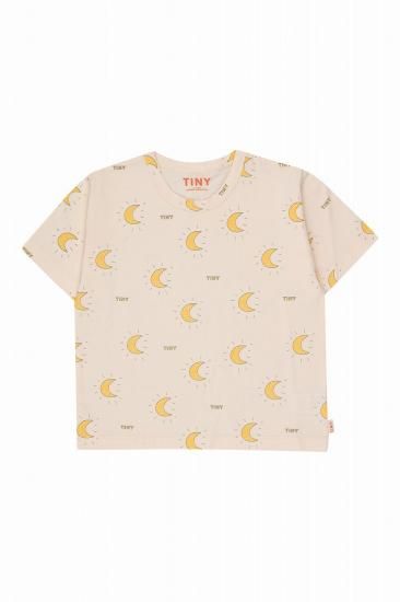tinycottons タイニーコットンズ MIDNIGHT SUN TEE light cream