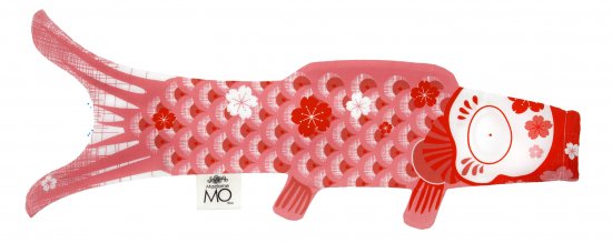 Madame Mo マダムモー koinobori こいのぼり flyingcarp Coral Pink コーラルピンク（Sサイズ）