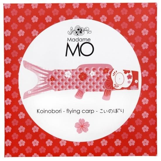 Madame Mo マダムモー koinobori こいのぼり flyingcarp Coral Madame Mo マダムモー koinobori こいのぼり flyingcarp Coral