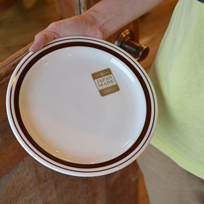 BROWN LINE 9inch Plate