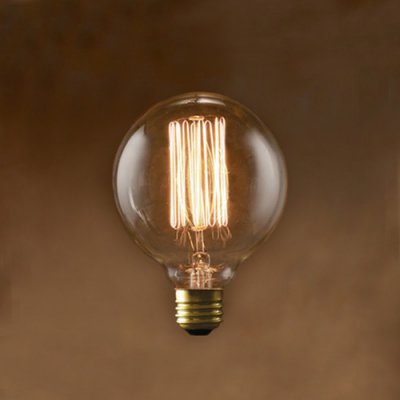 Edison Bulb (Globe) / 60W / E26”