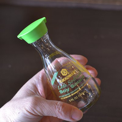 KIKKOMAN U.S.A. Less Sodium Soy Sauce Bottle