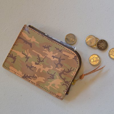 BUTTON WORKS CAMOUFLAGE WALLET
