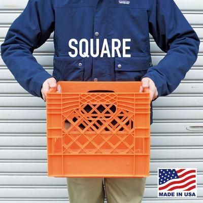 U.S.MILK CRATE square
