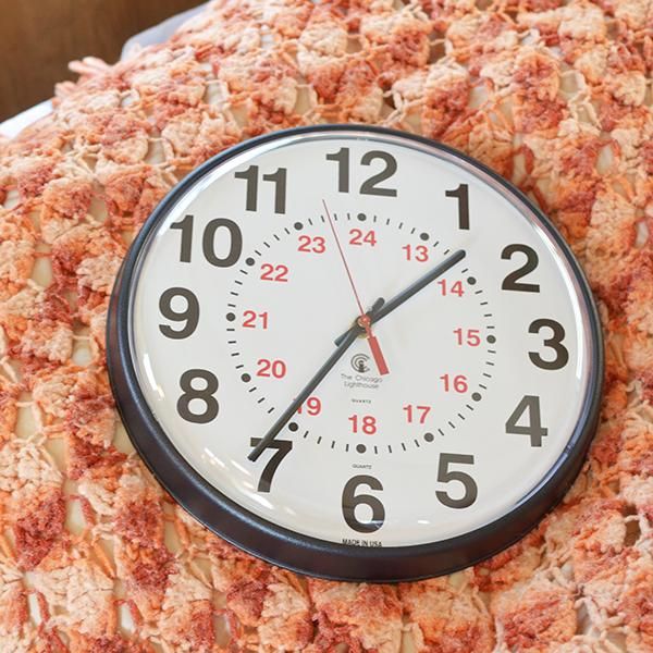 CHICAGO LIGHTHOUSE 12/24Hour Wall Clock