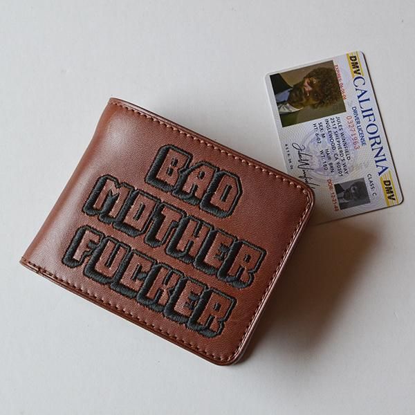 BAD MOTHER FUCKER WALLET embroidery