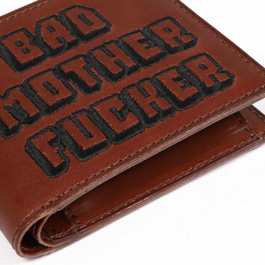 BAD MOTHER FUCKER WALLET embroidery