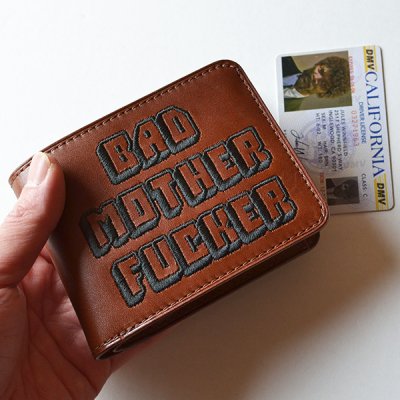 BAD MOTHER FUCKER WALLET embroidery