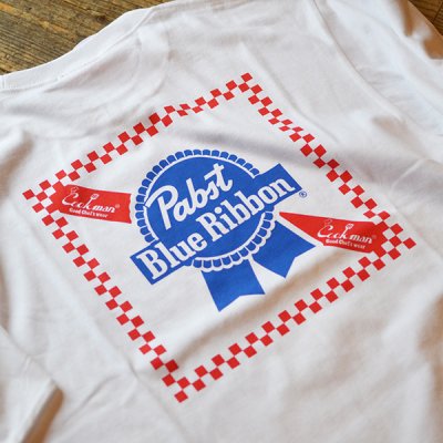 Cookman Pabst Ribbon Checker Tshirt