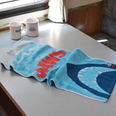 JAWS OCEAN Face Towel