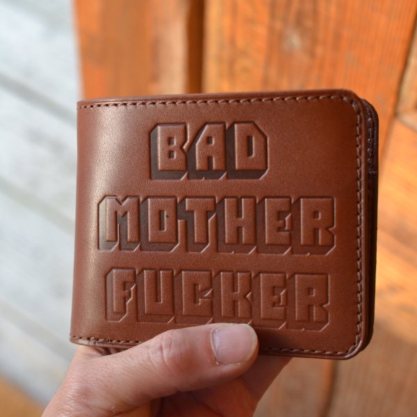 ビンセントベガ BAD MOTHER FUCKER財布（刺繍） - 折り財布