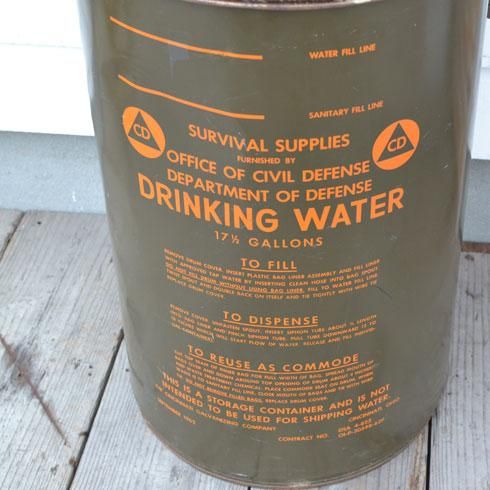 MILITARY DRUM CAN - HOLIDAY ONLINE STORE