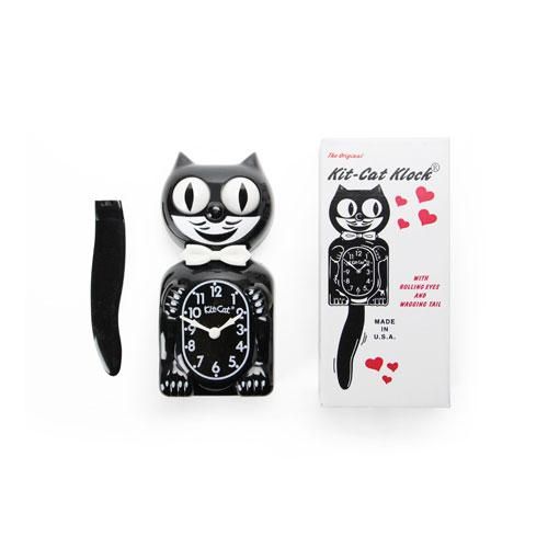 【美品】Kit-Cat Klock キットキャットクロック 正規品 キットキャットクロック キット キャット デジタルデスク