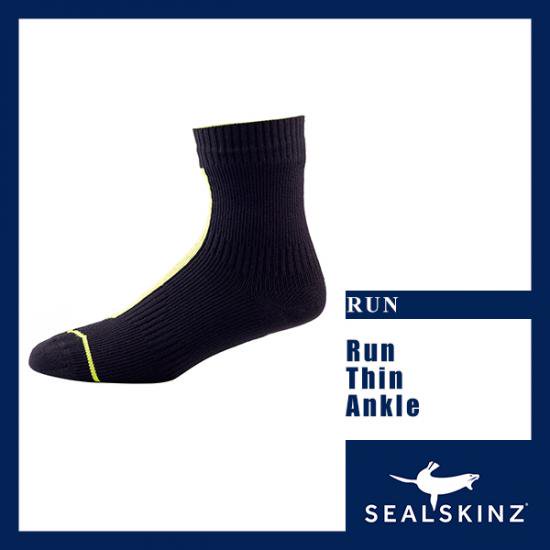 Run Thin Ankle - 完全防水グローブ・ハット・ソックスのシールスキンズ・日本総代理店オフィシャルサイト | SealSkinz Japan