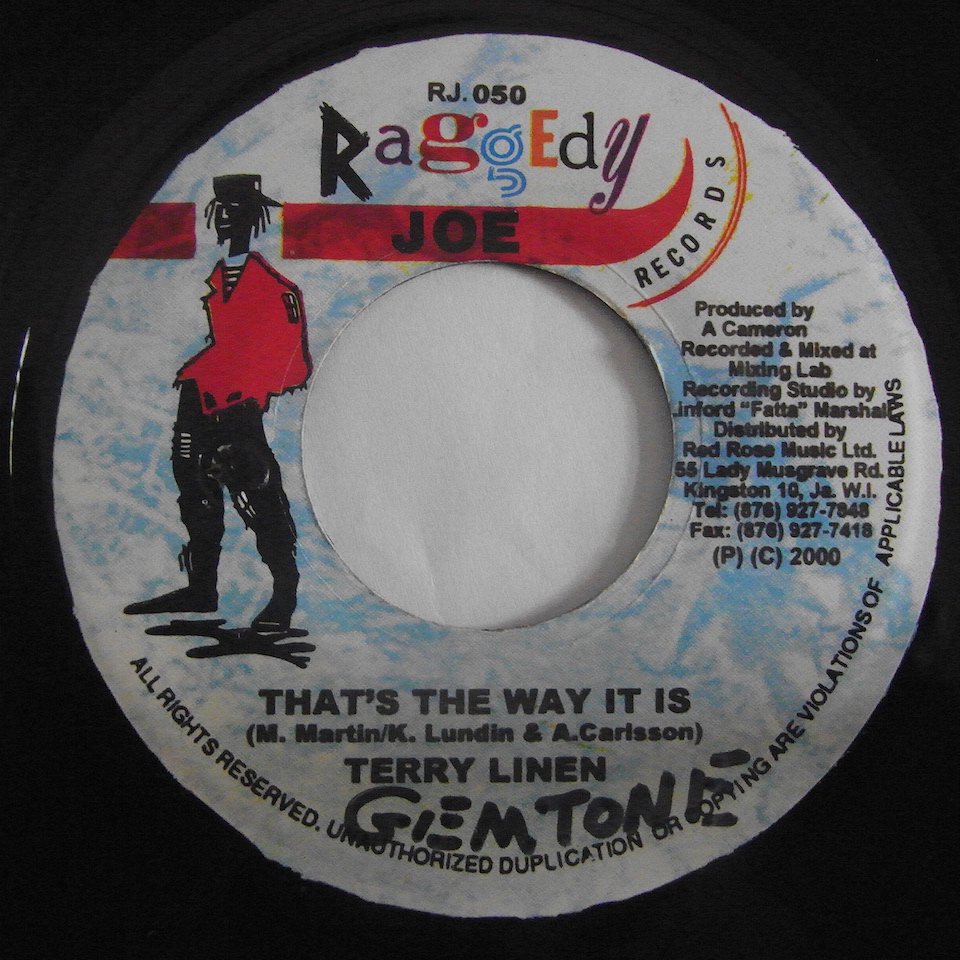 Terry Linen / That's The Way It Is - Tings & Time Records