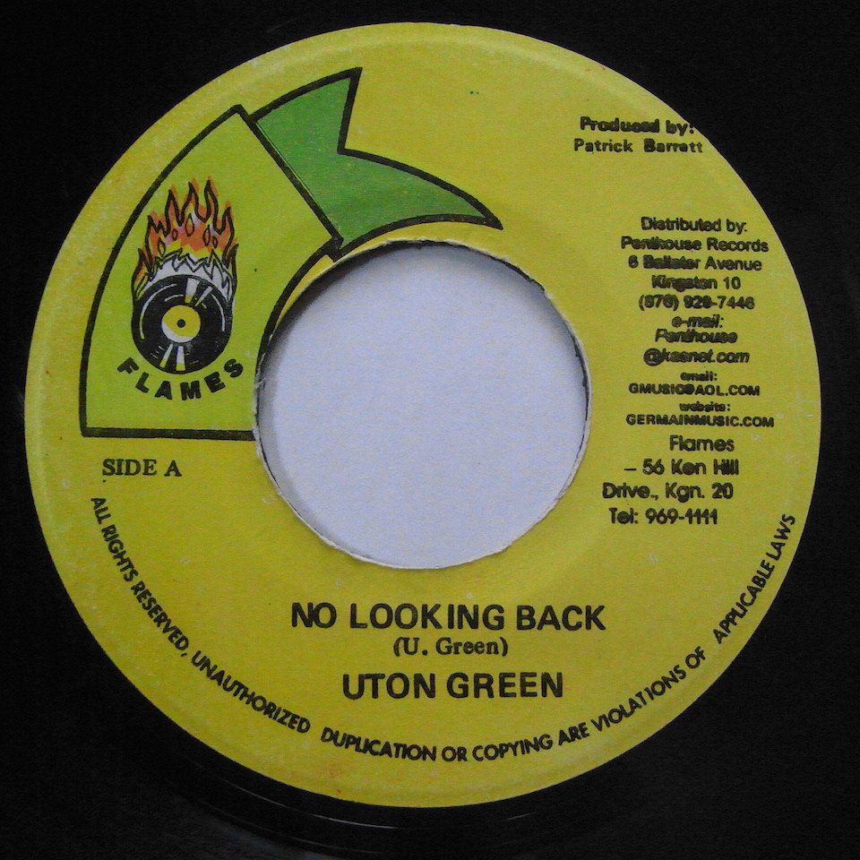 No Loocking Back   Uton Green