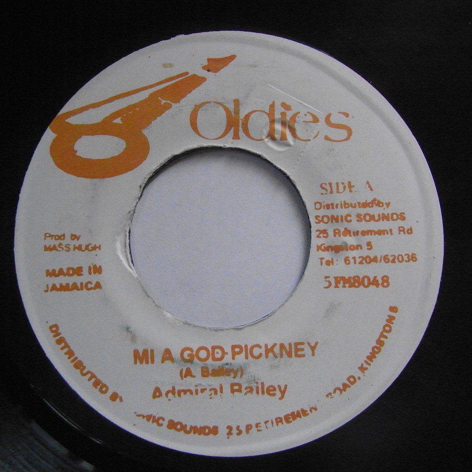 Admiral Bailey / Mi A God Pickney - Tings & Time Records