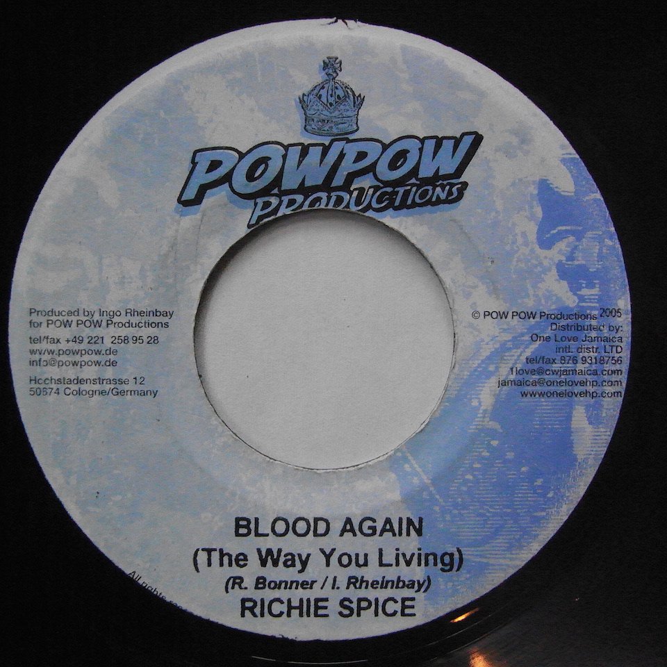 Richie Spice / Blood Again - Tings & Time Records