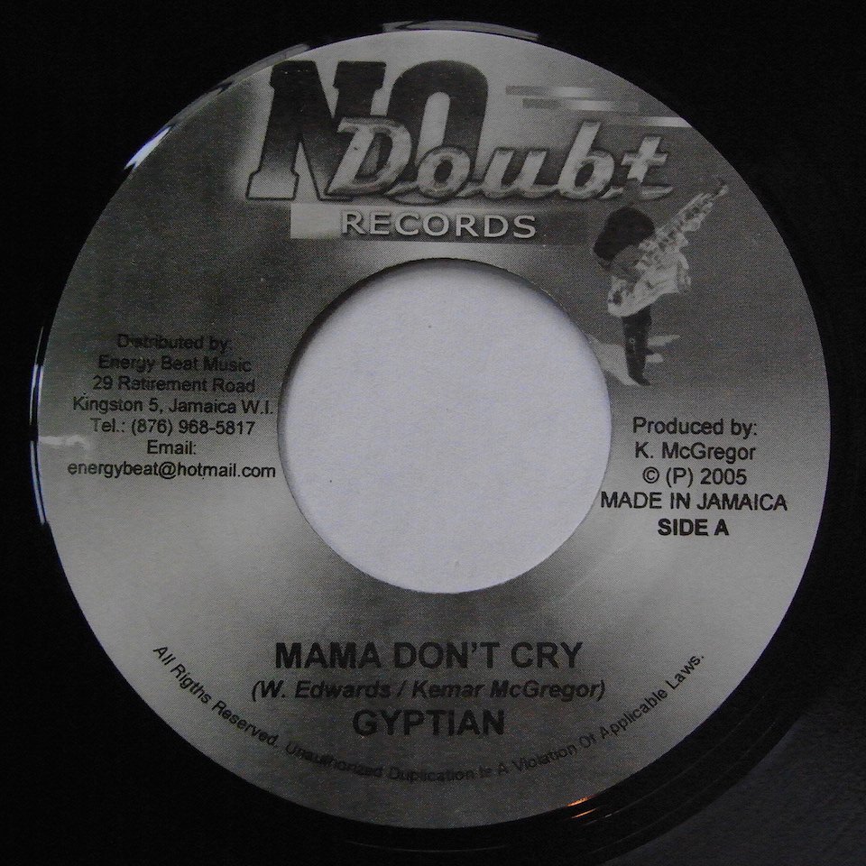 Gyptian / Mama Don't Cry - Tings & Time Records