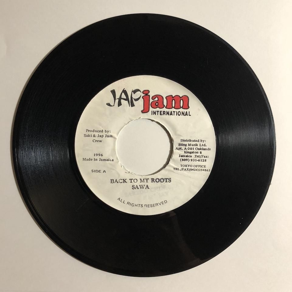 レゲエレコード SAWA／BACK TO MY ROOTS