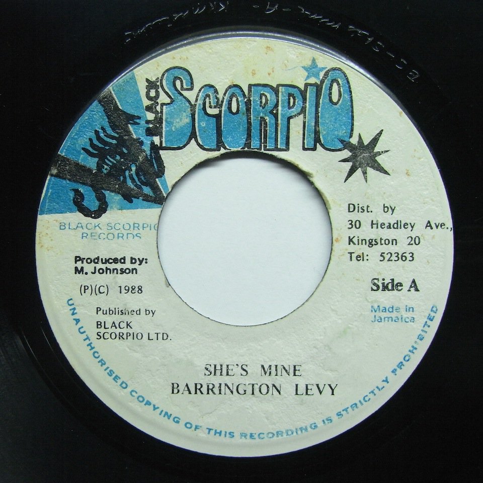 Barrington Levy / She's Mine - Tings & Time Records