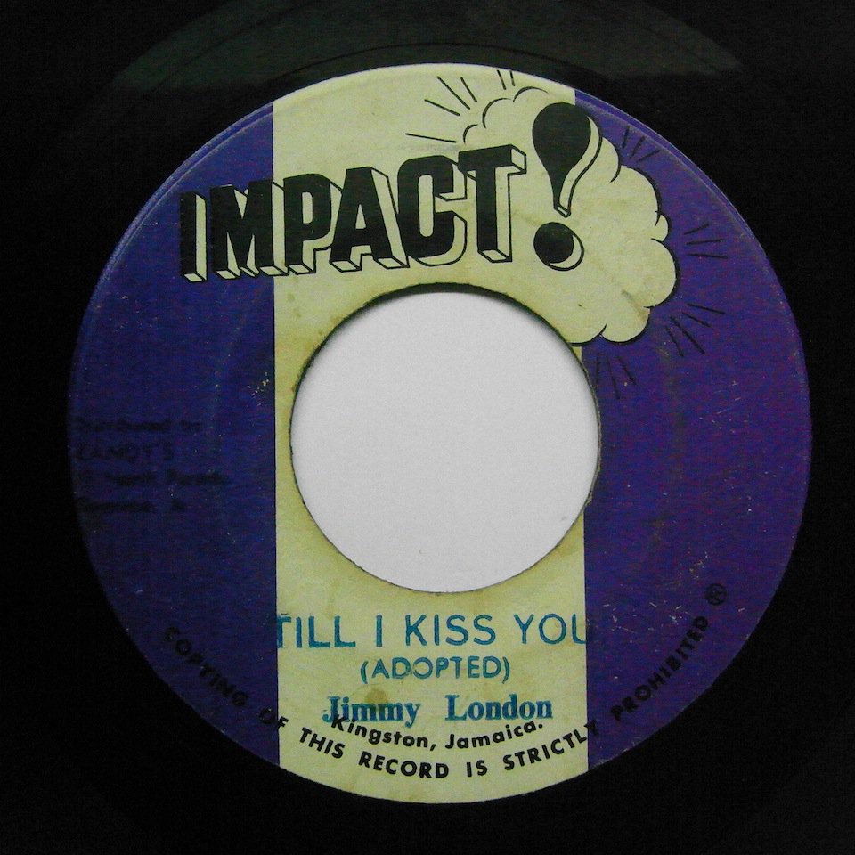 直販半額 レゲエレコード JIMMY LONDON／TILL I KISSED YOU | www