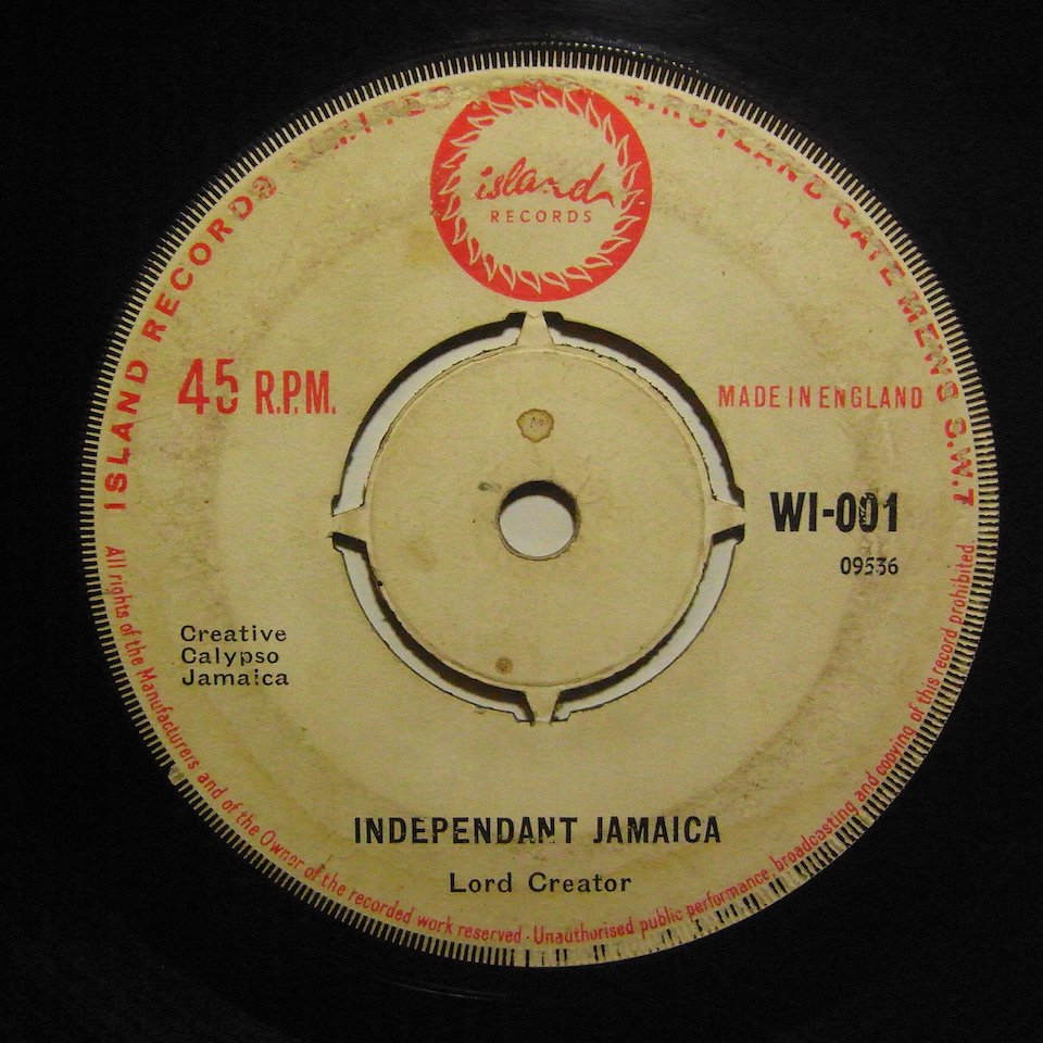 Lord Creator / Independent Jamaica - Tings & Time Records