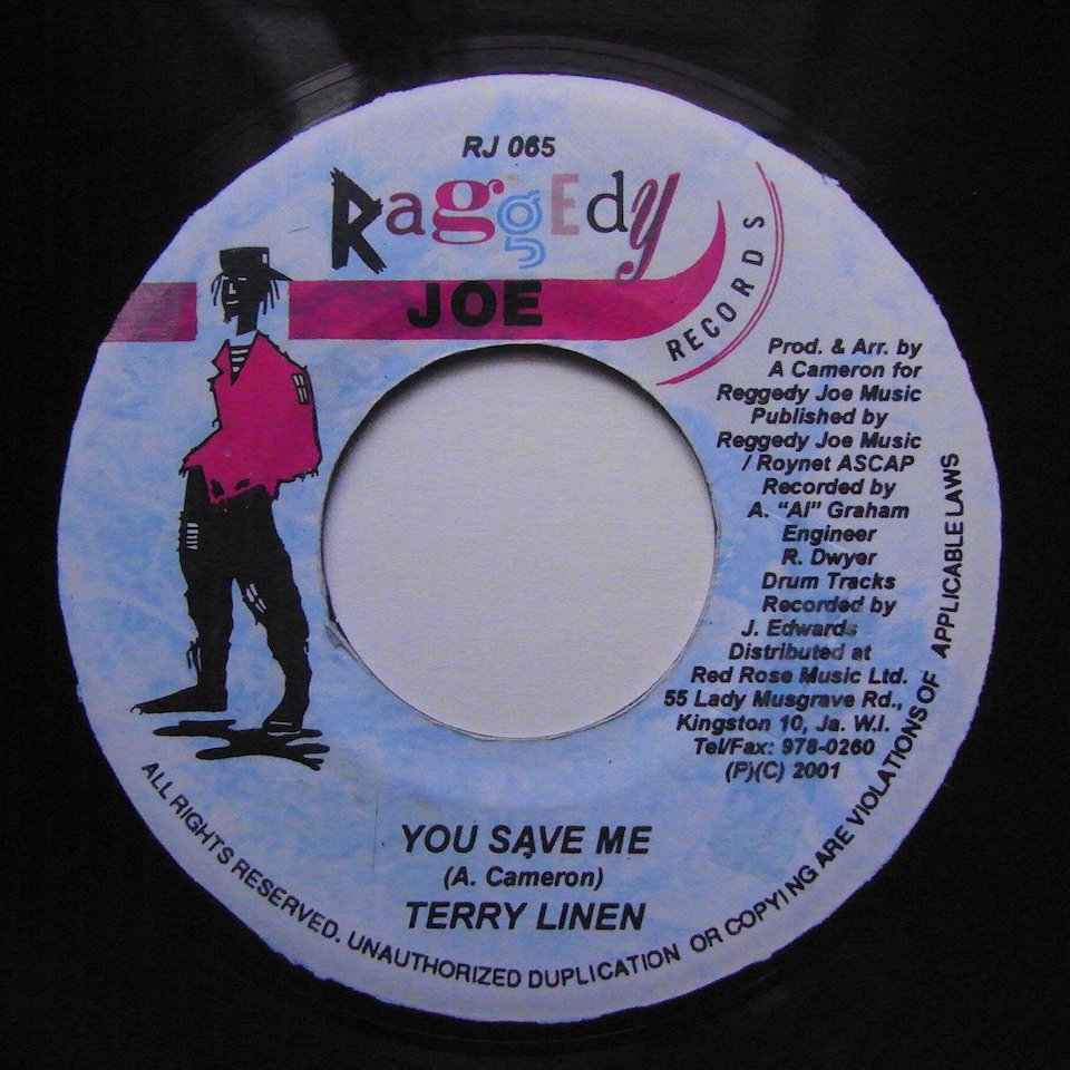 Terry Linen / You Save Me - Tings & Time Records