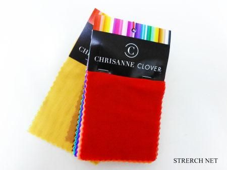 サンプルスワッチ ストレッチネット - クリスアンクローバー｜生地
