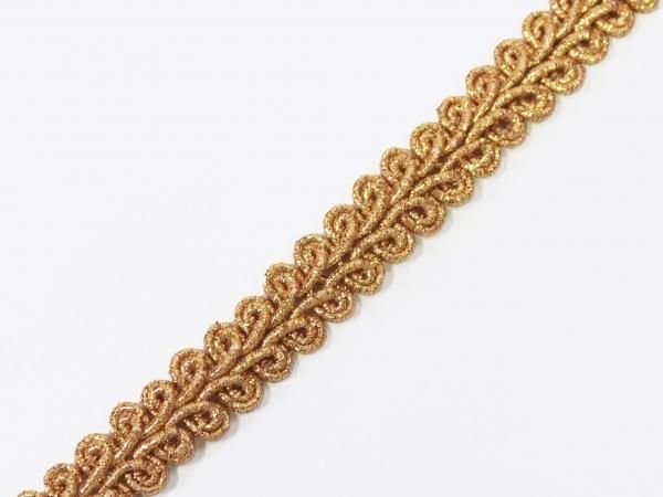 ロカイユブレード ゴールド 12mm幅 1m単位販売 クリスアンクローバー 生地 ダンスコスチューム ロカイユブレード ゴールド 12mm幅 1m単位販売 クリスアンクローバー 生地 ダンスコスチューム