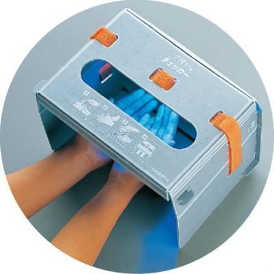 手洗いチェッカー　手洗い上手 楽天市場】手洗いチェッカーLED セット一式 41338 サラヤ感染