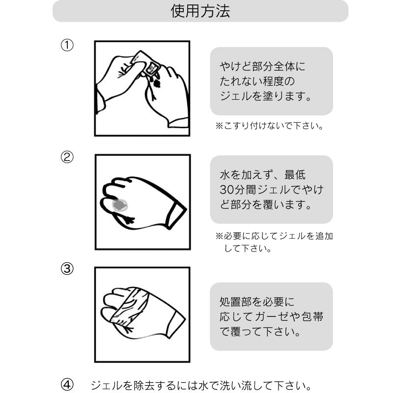 熱傷応急手当材 ウォータージェルパック - 株式会社　日本医療器研究所|ショッピング