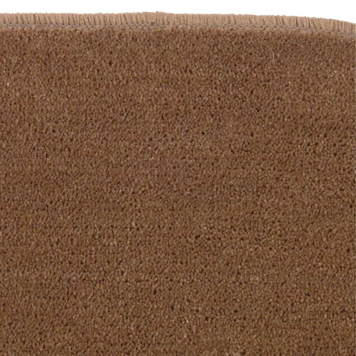 四角形のココア色バス小さなアクセントマット