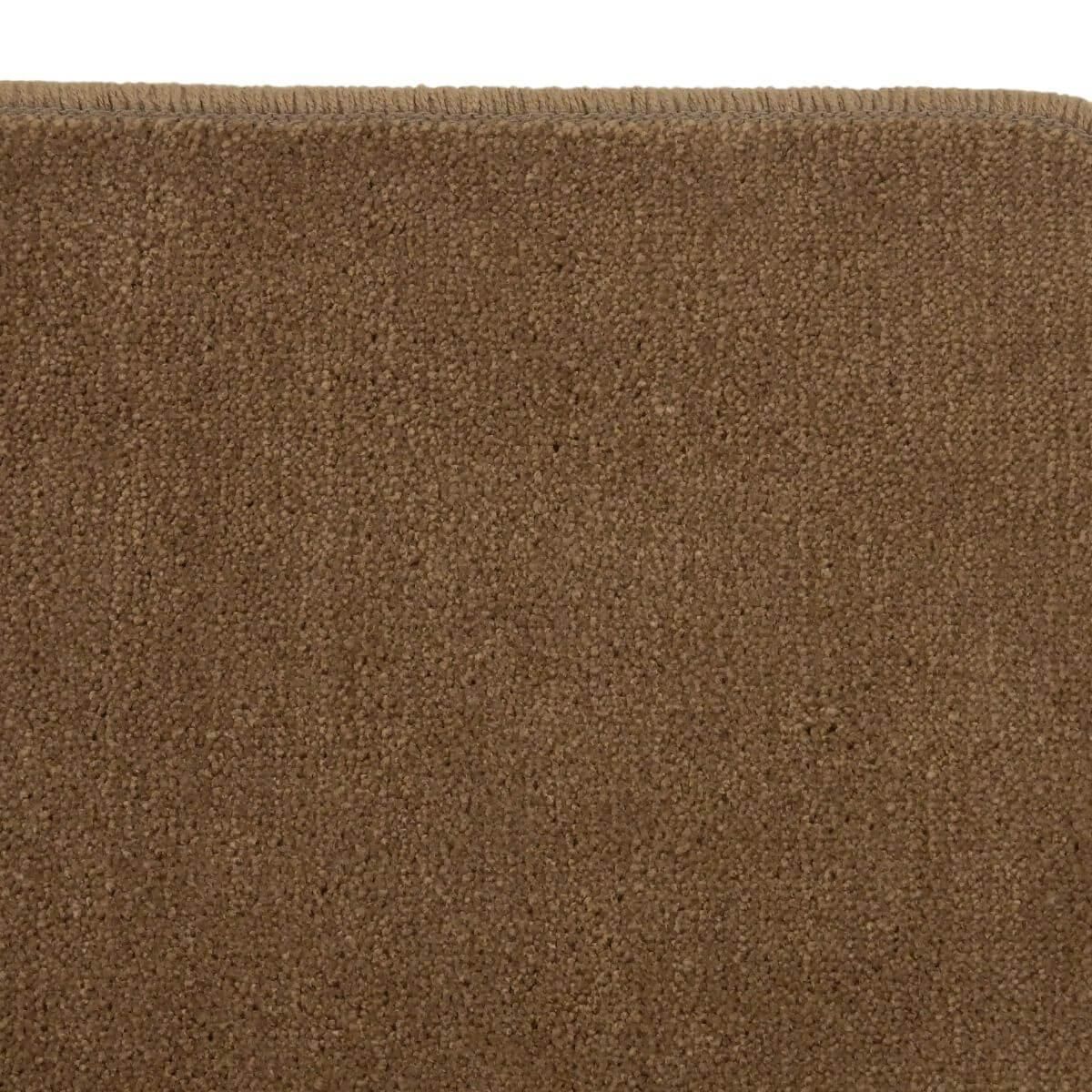 四角形のココア色バス小さなアクセントマット