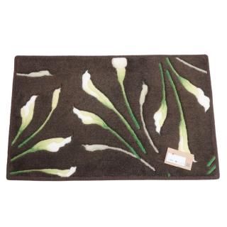 <img class='new_mark_img1' src='https://img.shop-pro.jp/img/new/icons1.gif' style='border:none;display:inline;margin:0px;padding:0px;width:auto;' />【セール品Aランク】約45×70cm| ブラウンベースのカラーの花柄プリント |試作品の商品画像