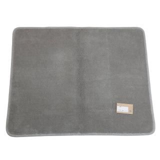 <img class='new_mark_img1' src='https://img.shop-pro.jp/img/new/icons1.gif' style='border:none;display:inline;margin:0px;padding:0px;width:auto;' />【セール品Bランク】約65×80cm| シルバーグレーゆったり使える大きめサイズ |織りキズの商品画像